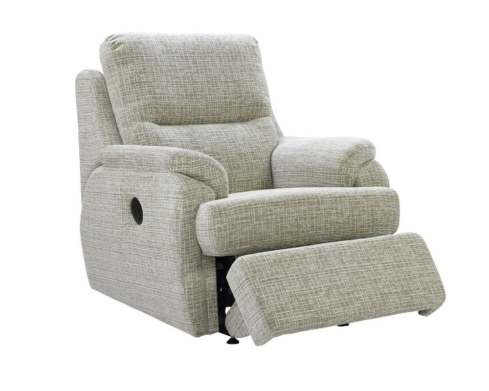 G Plan Malvern Fabric Dual Motor Elevate Recliner Chair