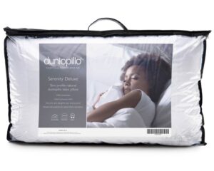 Dunlopillo Serenity Deluxe Slim Natural Latex Pillow