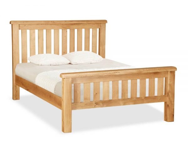 Ely Oak Slatted Bed Frame