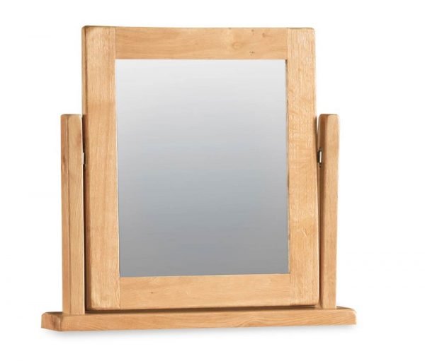 Ely Oak Vanity Mirror