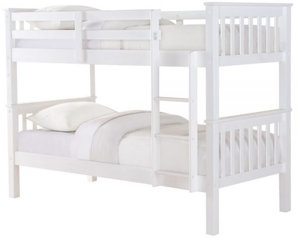 White 3Ft Bunk Bed - Image 2