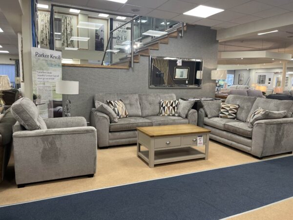 Alstons Cuba Fabric 4 Seater Sofa, 2 Seater Sofa & Armchair