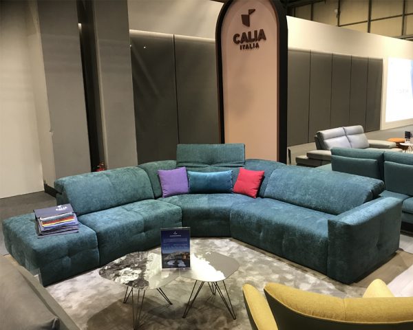 Calia Italia Nicholas Fabric Corner Sofa
