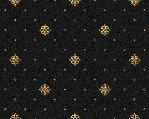 Ulster Carpets Athenia Black Motif-2707-91
