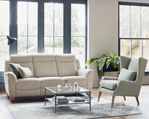 Parker Knoll Manhattan Fabric & Leather Sofa Collection