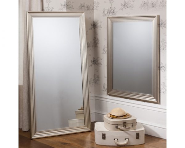 Jackson Leaner Mirror - Silver