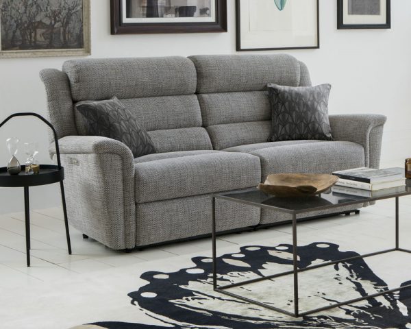 Parker Knoll Colorado Fabric Large 2 Seater Power Recliner Sofa