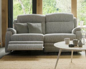 Parker Knoll Boston 25 Fabric Large 2 Seater Power Reclining Sofa