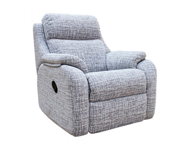 G Plan Kingsbury Fabric Recliner Chair - Image 3