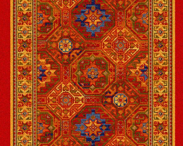 Ulster Carpets Glenavy Red Persian Runner