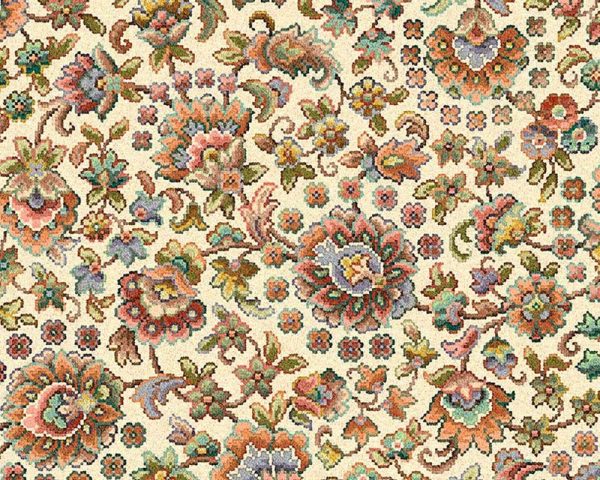 Ulster Carpets Glenavy White Shirzar 1-2467