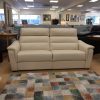 Calia Italia Vulcano Leather 3 Seater Double Powered Recliner Sofa & Powered Chair - Image 4
