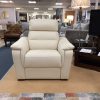 Calia Italia Vulcano Leather 3 Seater Double Powered Recliner Sofa & Powered Chair - Image 5