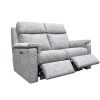 G Plan Ellis Fabric Small Double Power Recliner Sofa