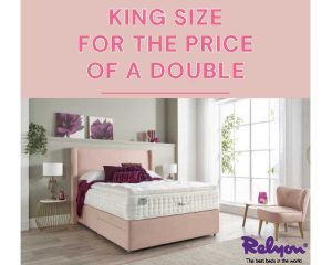 Relyon Mattress, Divan Bed & Headboard - Sale
