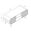 Jual-Astana-JF910-TV-Stand-Line-Drawing