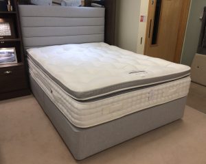 5Ft King Size Harrison Inglewood Divan Set & Miami Easy Access Headboard.