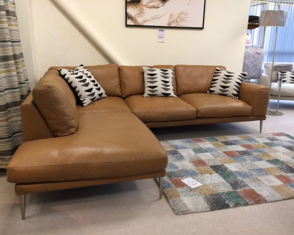 Vegas Leather Corner Sofa