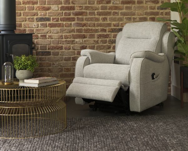 Parker Knoll Boston Fabric Lift & Rise Power Recliner Chair - Image 3