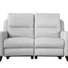 Parker Knoll Portland Leather 2 Seater Power Recline Sofa