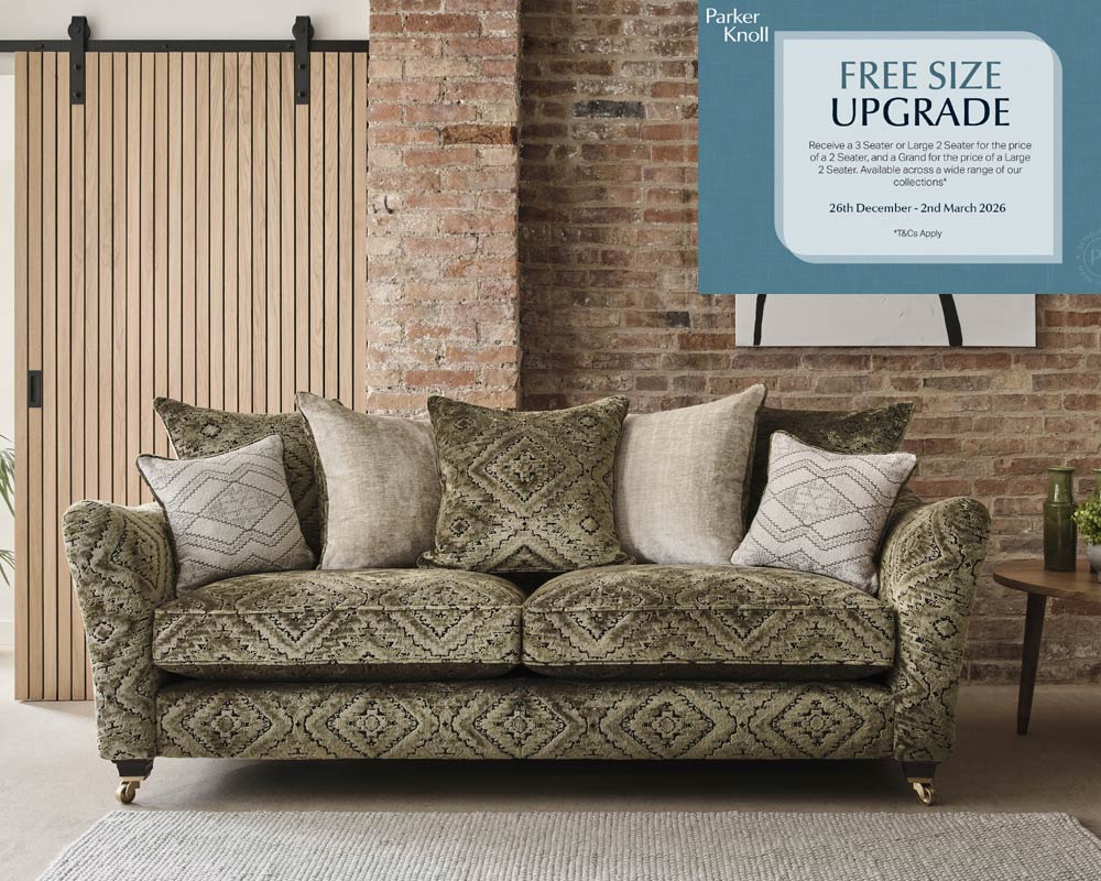 Parker Knoll Free Sofa Size Upgrade
