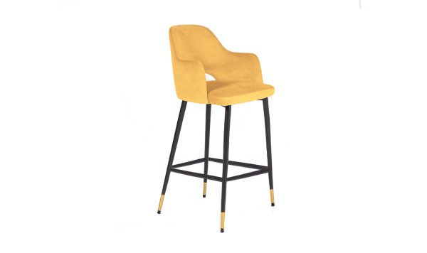 Brianna Bar Chair Mustard