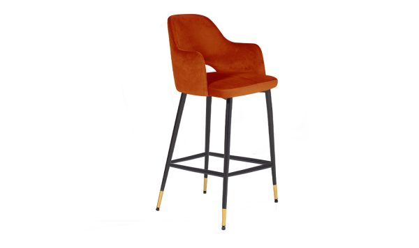 Brianna Bar Chair Rust
