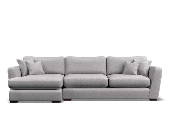 Juliet Fabric Extra Large Chaise Sofa - LHF