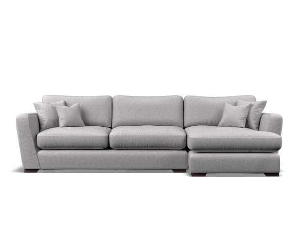 Juliet Fabric Extra Large Chaise Sofa - RHF
