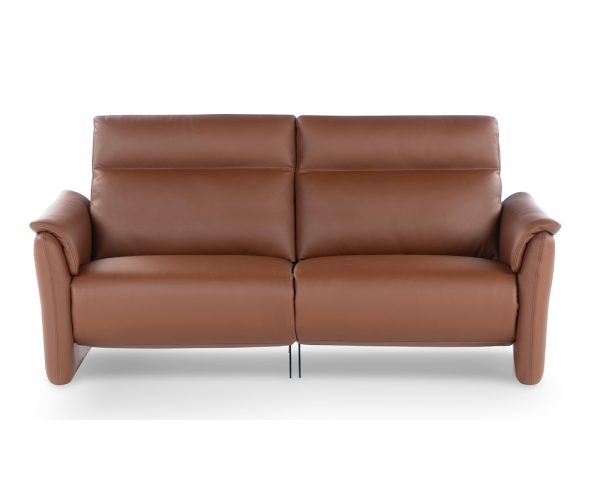 Calia Italia Presley Leather 2 Seater Sofa