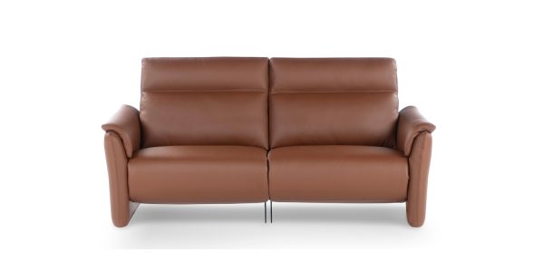 Calia Italia Presley Leather Power Recliner Sofa - Image 2