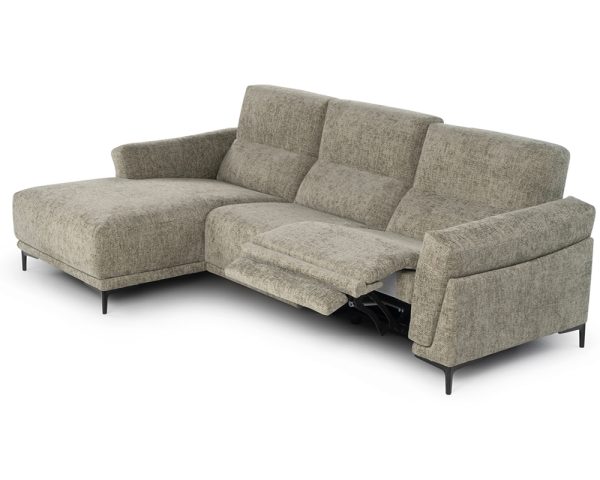 Calia Italia Oscar Fabric Chaise Sofa - Image 2
