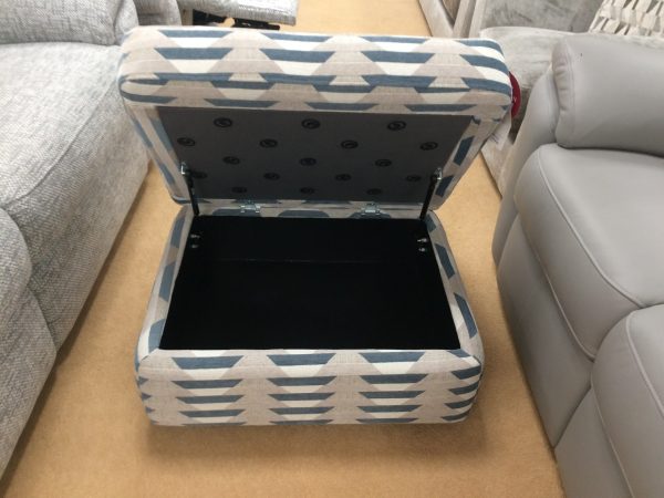 G Plan Seattle Fabric Storage Footstool