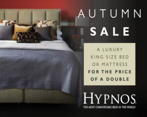 Hypnos Mattresses & Divan Beds - Autumn Promotion King Size at Double Size Price