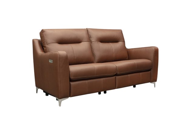 Austen small power sofa 3qtr - leather