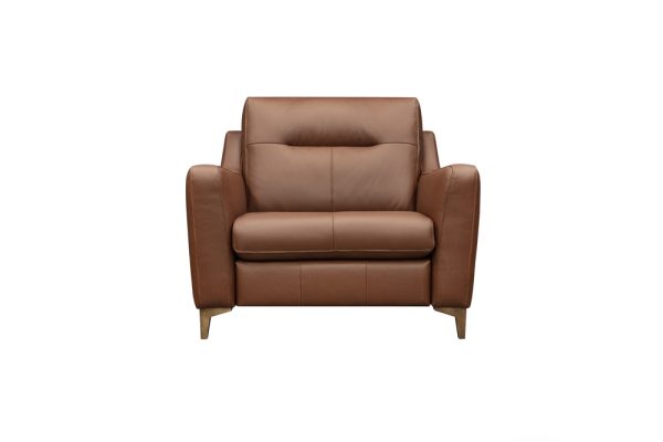 Austen snuggler front - leather