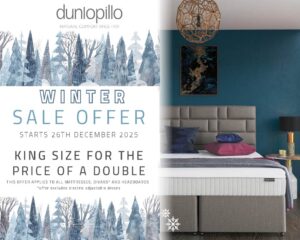 Dunlopillo Mattress and Divan Bed Sale King Size @ Double Size Price