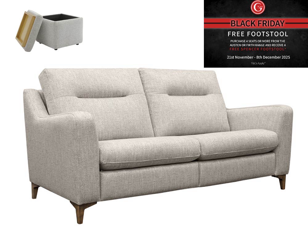G Plan Austen - Black Friday Promotion - FREE Footstool