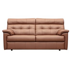 G Plan Laurie Leather 3 Seater Sofa