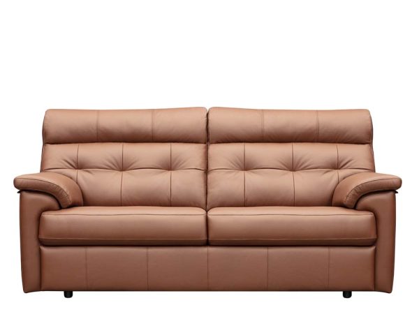 G Plan Laurie Leather 3 Seater Sofa