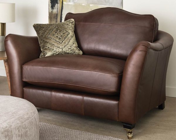 Parker Knoll Hariet-Leather-Snuggler-Armchair