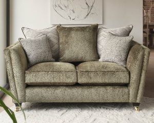 Parker-Knoll-Harlow-Fabric 2-Seater Pillowback