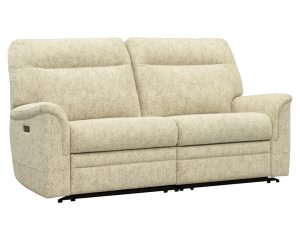 Hudson Double Power Recliner Sofa Front