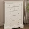Mabel Bone 8 Drawer Tall Chest