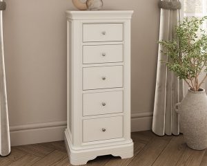 Mabel Bone Tall Chest