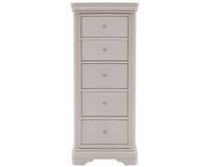 Mable Taupe Tall Chest - 5 Drawer
