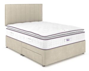 Relyon Carisbrooke Wool Pocket 5500 Divan Bed Set & Headboard.