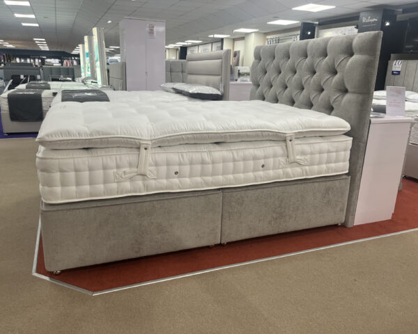 Relyon Royal Eltham Pocket 1400 Divan Set With Launceston Enhancer 4