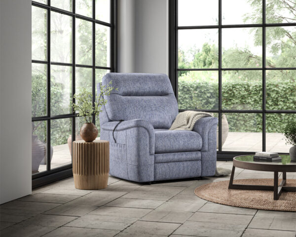 Parker Knoll Hudson 23 Fabric Rise & Recline Chair closed