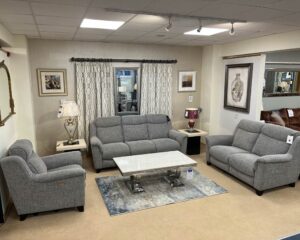 Parker Knoll Manhattan 3 Seater Sofa, 2 Seater Sofa & Power Recliner Chair